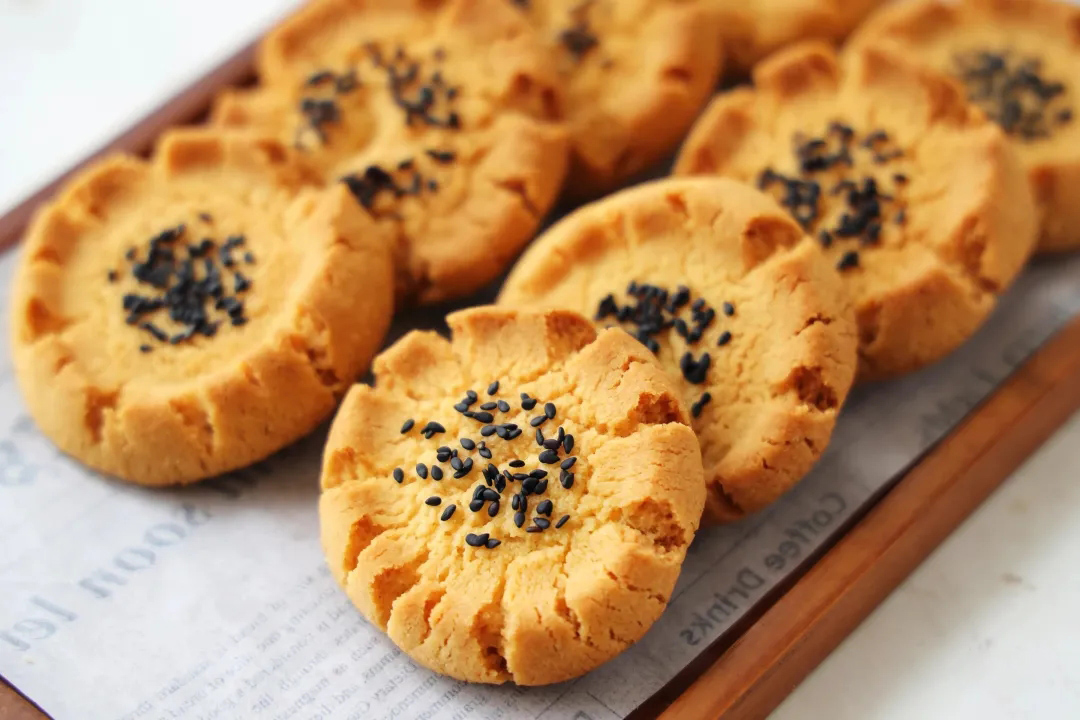 桃酥别再買瞭，教你正宗的配方，又酥又脆